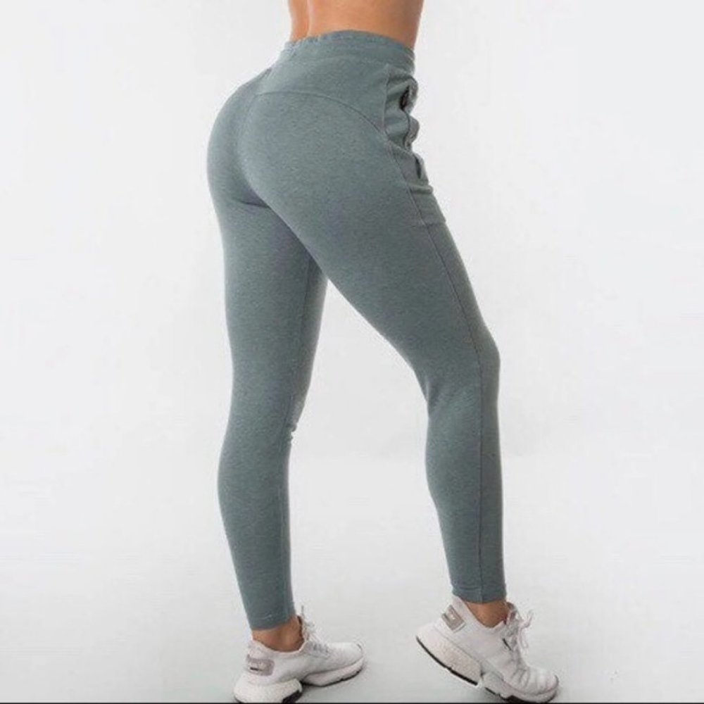 Alphalete Women Joggers - Storm Blue - Large
